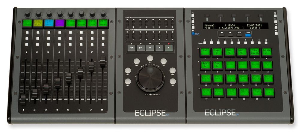 JLCooper Eclipse CX Midnight - Flexible control color